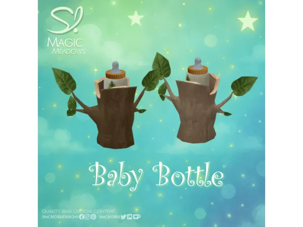 Magic Meadows Baby Bottle 🍼