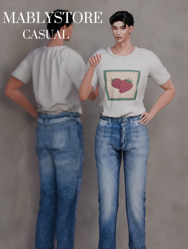 Alpha CASUAL by simsfinds - The Sims 4 Custom Content