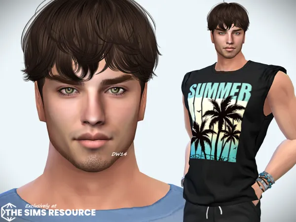 Mix Norman Hunt - The Sims 4 Custom Content