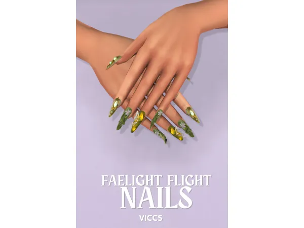 VICCS_FAELIGHT FLIGHT NAILS (TEEN-ELDER)