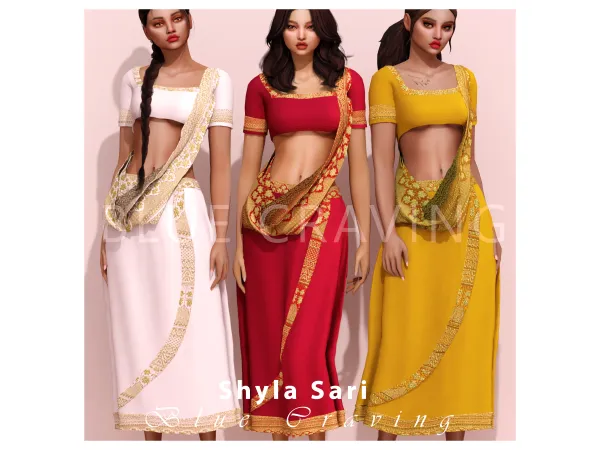 Alpha Blue Craving Shyla Sari - The Sims 4 Custom Content