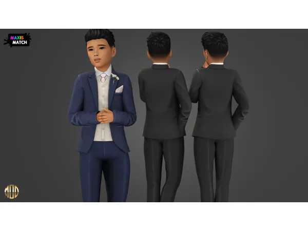 Maxis Match LE JARDIN CHILD SET CHILD TOP by ModCo Studios - The Sims 4 Custom Content