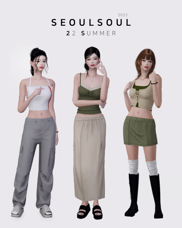 Alpha 22SUMMER by simsfinds - The Sims 4 Custom Content