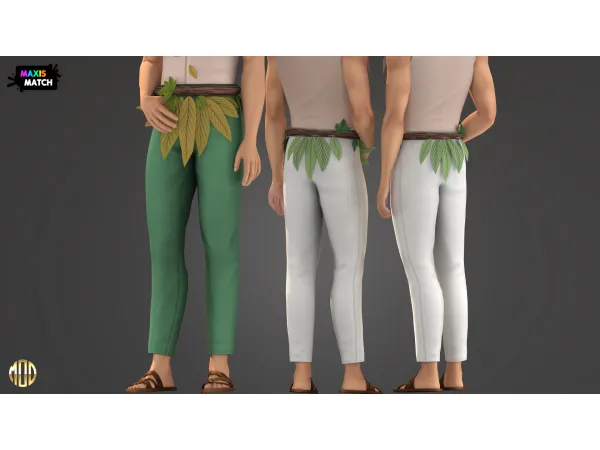 Maxis Match Joralf Pants by Modco Studios - The Sims 4 Custom Content