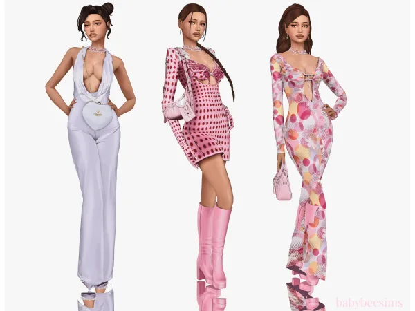 Alpha Pop Star Award Ceremony Lookbook - The Sims 4 Custom Content