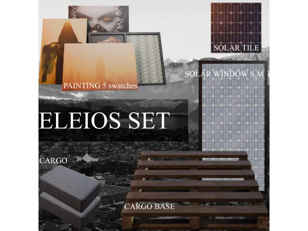 Alpha ELEIOS SET by B_Csims - The Sims 4 Custom Content