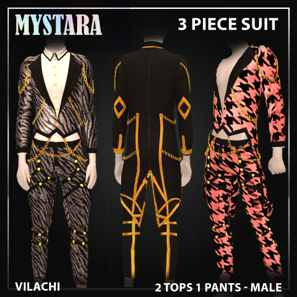 Maxis Match Vilachi Mystara Male Suit set by simsfinds - The Sims 4 Custom Content