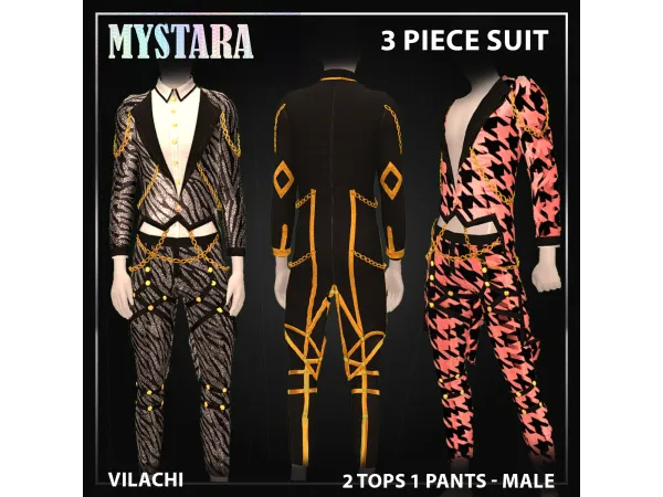 Vilachi Mystara Male Suit set by Vilachi