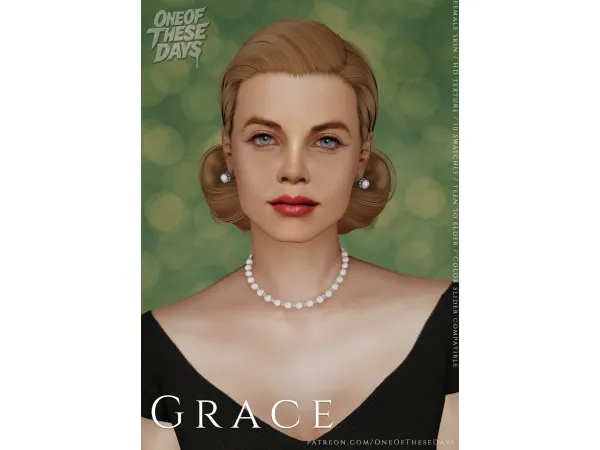 Alpha Grace SKIN lipstick tray files - The Sims 4 Custom Content