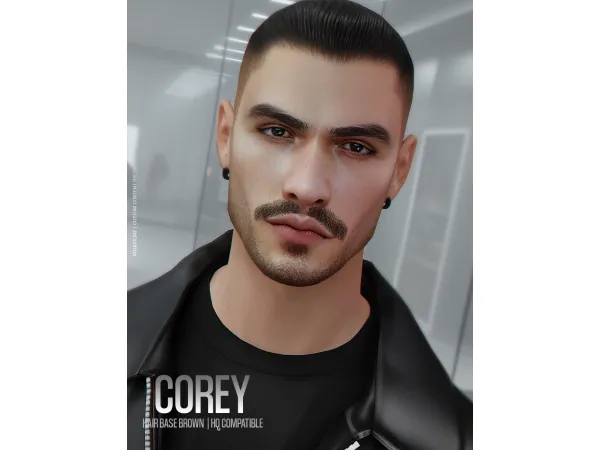 Alpha VOLKS HAIR BASE N05 [Brown] - The Sims 4 Custom Content