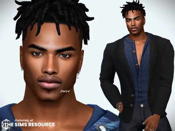 Mix Malcolm Chalmers - The Sims 4 Custom Content