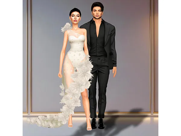 Adrien Versailles & Auru00e9lia Devane u2013 Red Carpet Couple by yolimi