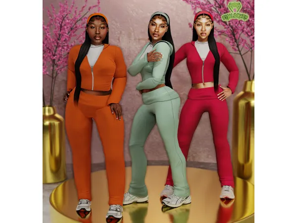 Alpha FitHER by SimLocker - The Sims 4 Custom Content