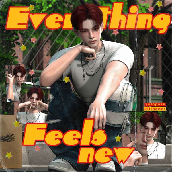 Mix [hiyut] Everything Feels New by simsfinds - The Sims 4 Custom Content