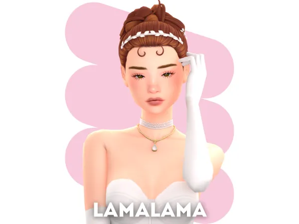 Maxis Match Hair Alyx - The Sims 4 Custom Content