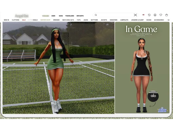 Alpha Angel Set by TBZSimz - The Sims 4 Custom Content