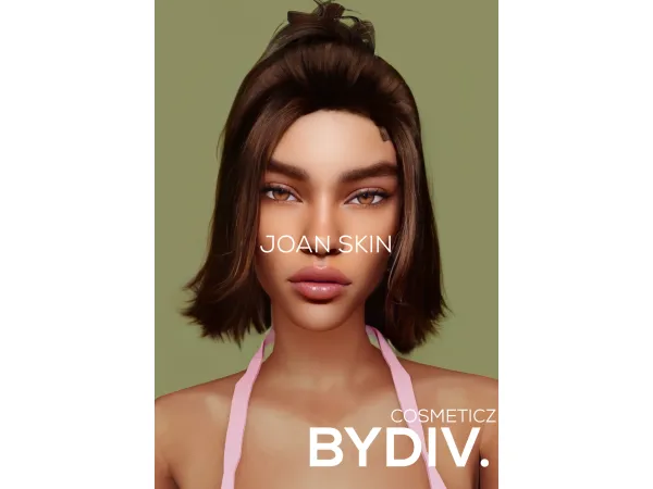 Alpha JOAN SKIN by [BYDIV] - The Sims 4 Custom Content