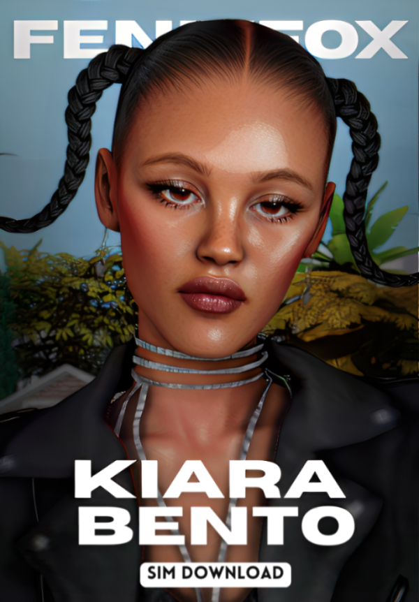 Alpha Kiara Bento Fox by fenixfox - The Sims 4 Custom Content