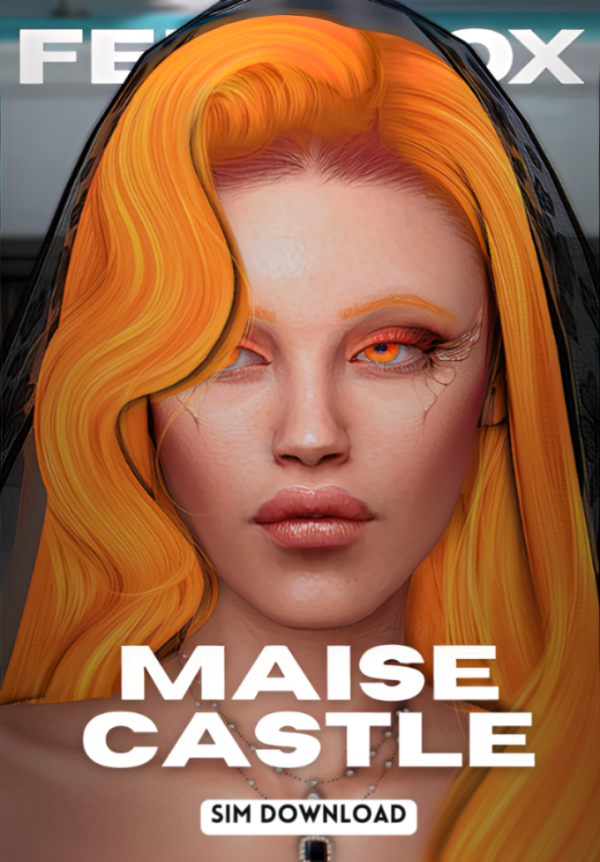 Alpha Maise Castle Alinlin by fenixfox - The Sims 4 Custom Content