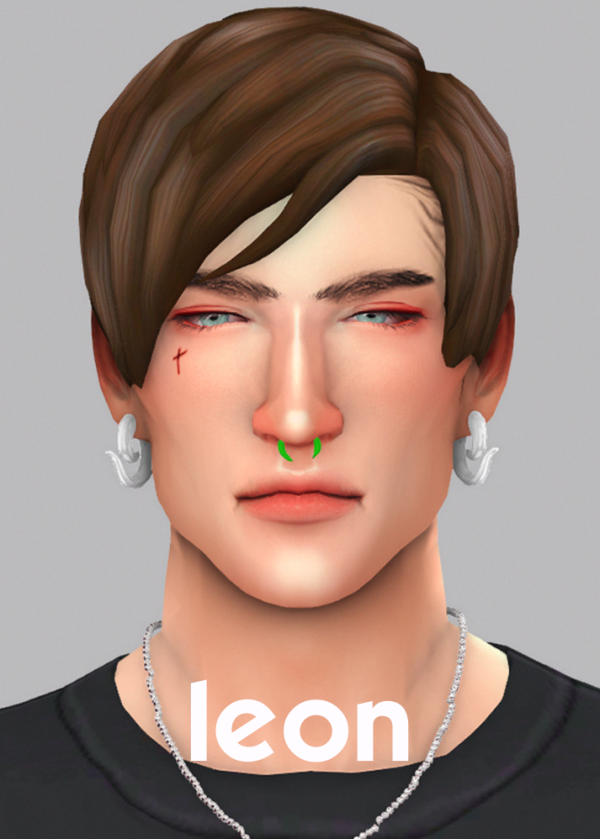 Maxis Match vevesims Leon Hair by simsfinds - The Sims 4 Custom Content