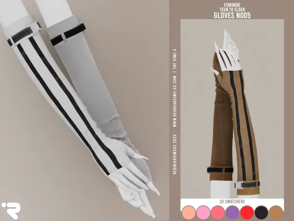 Alpha AF GLOVES N005 - The Sims 4 Custom Content