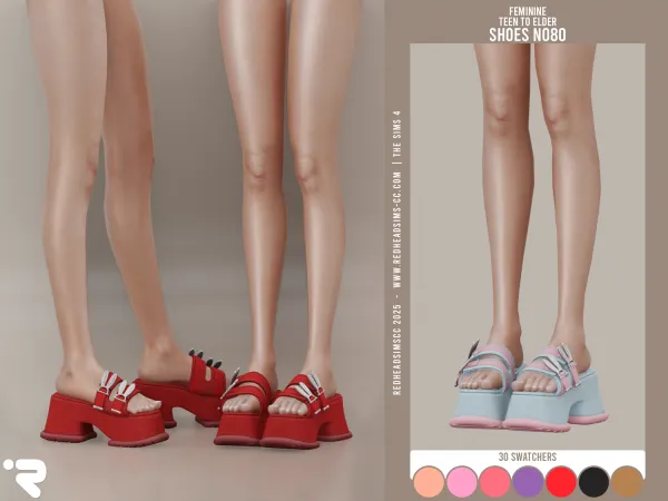 Alpha AF SHOES N080 - The Sims 4 Custom Content