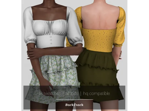 Alpha Summer Dream Set - The Sims 4 Custom Content