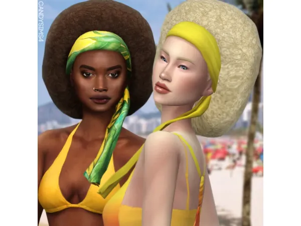 Maxis Match manila HAIR - The Sims 4 Custom Content