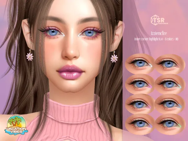 Mix IMF Inner Corner Highlight N1 by IzzieMcFire - The Sims 4 Custom Content