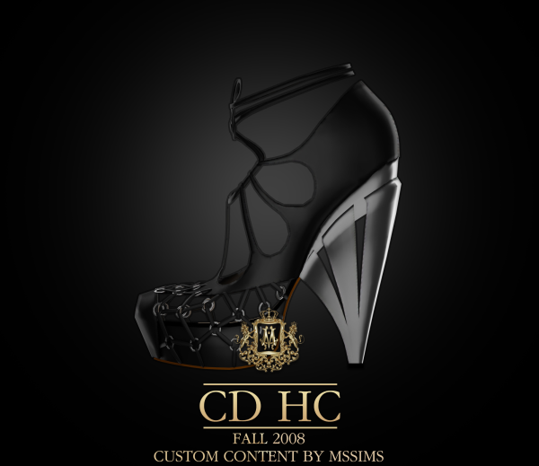 Alpha CD HC FALL 2008 HEEL by simsfinds - The Sims 4 Custom Content