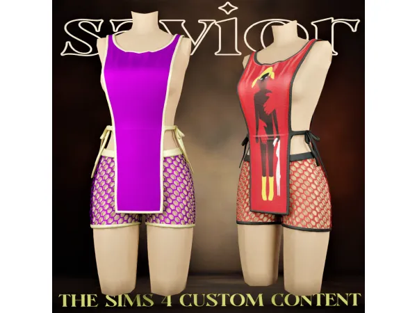 Alpha Svr_Shine Lingerie - The Sims 4 Custom Content