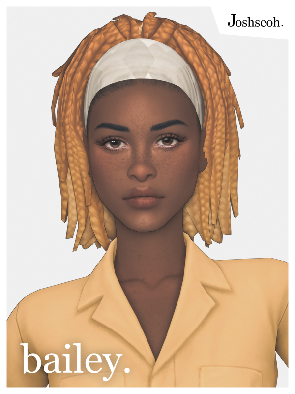Maxis Match Bailey Hair (jo_se_oh joshseoh) by simsfinds - The Sims 4 Custom Content