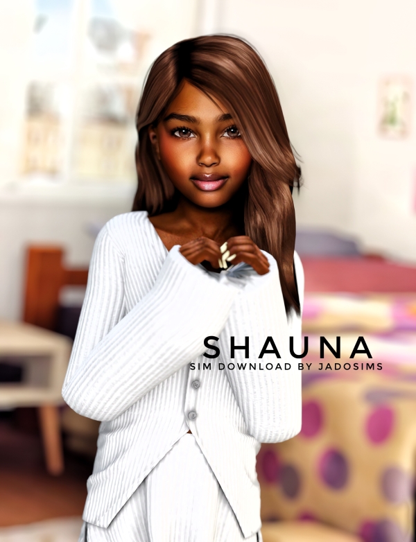 Alpha Shauna (Sim Download) by shopwithflynnn - The Sims 4 Custom Content