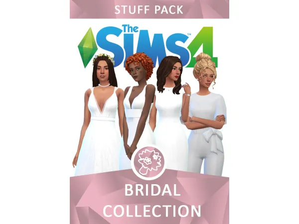 Maxis Match Bridal Collection by nixieplum - The Sims 4 Custom Content