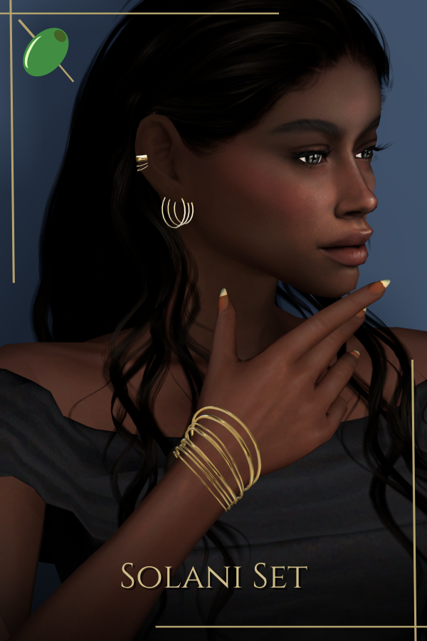 Mix Solani Set by pitted0live - The Sims 4 Custom Content