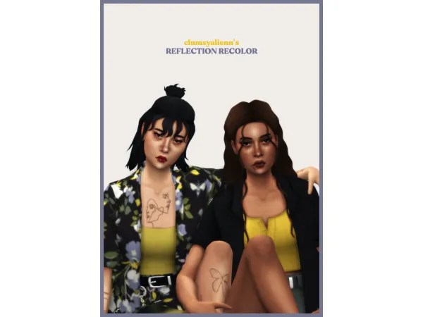 Maxis Match clumsyalienns REFLECTION RECOLOR - The Sims 4 Custom Content