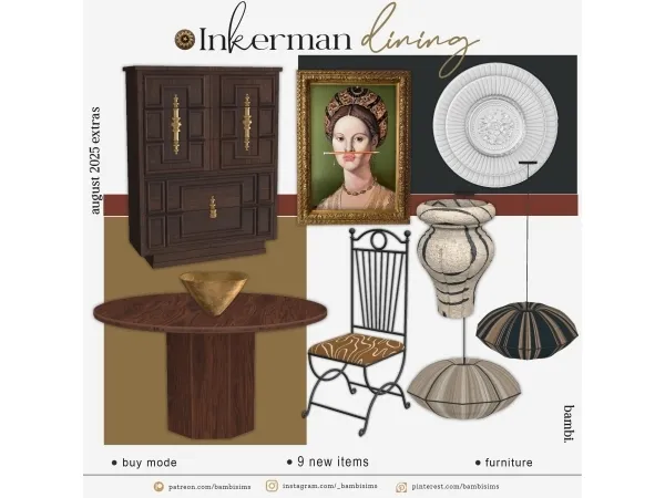 Alpha inkerman dining - The Sims 4 Custom Content