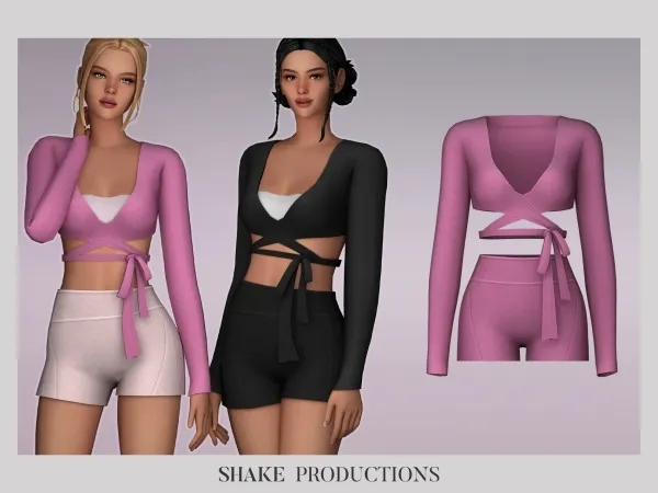 Maxis Match Dance Studio Outfit - The Sims 4 Custom Content