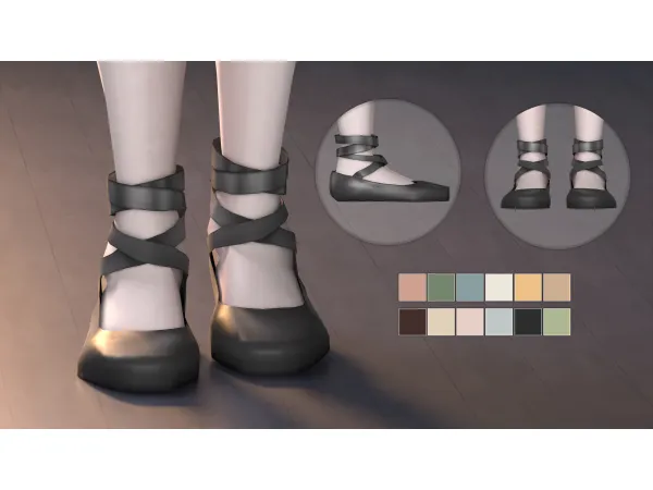 Maxis Match Fame Dance Studio BallerinaMShoes 2 by Modco Studios - The Sims 4 Custom Content