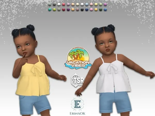 ErinAOK Vacation Vibes Infant Top 080625