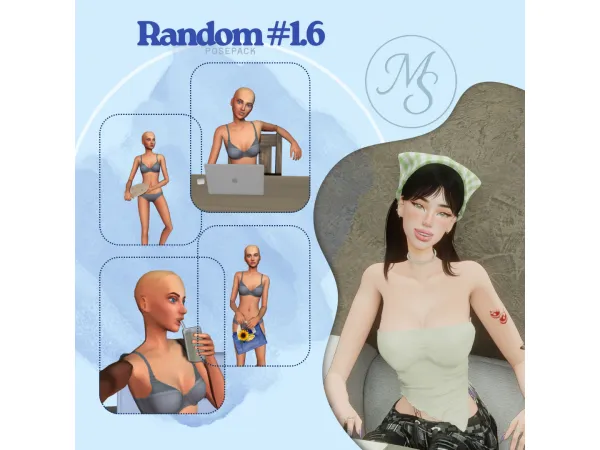 Mix MuiSms Random 1 6 - The Sims 4 Custom Content