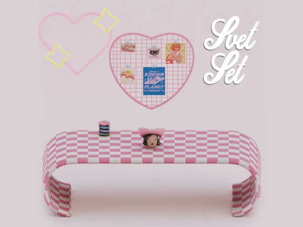 Mix Svet Set by mechtasims - The Sims 4 Custom Content