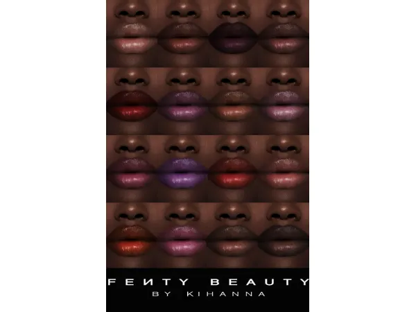 Stunna Lips - The Sims 4 Custom Content