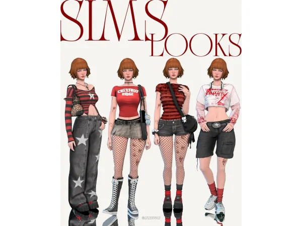 Mix Sims 4 Highschool OC Challenge 5 Maxie by lilkuddle - The Sims 4 Custom Content