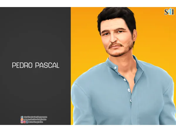 Alpha Pedro Pascal by sims4imagination - The Sims 4 Custom Content