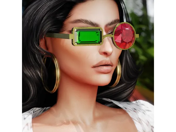 Alpha MablyStore RICHSUNGLASS - The Sims 4 Custom Content