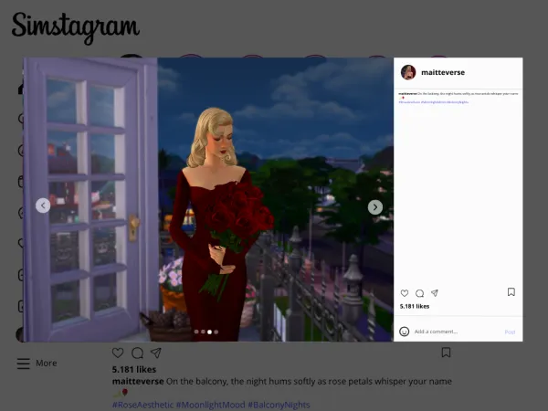Mix Rose Moments Pose Pack by Maycerise - The Sims 4 Custom Content