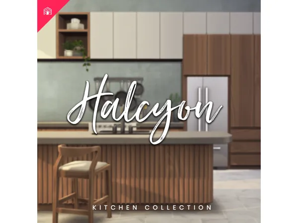 Maxis Match The Halcyon Kitchen Collection by harrie - The Sims 4 Custom Content