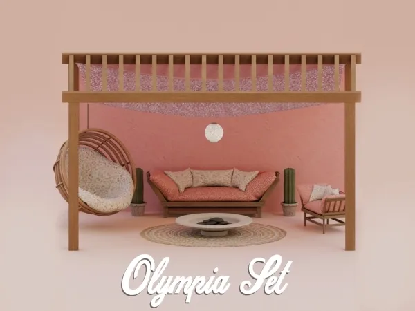 Alpha Olympia Set by mechtasims - The Sims 4 Custom Content