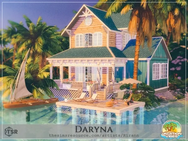 Alpha Vacation Vibes Daryna - The Sims 4 Custom Content